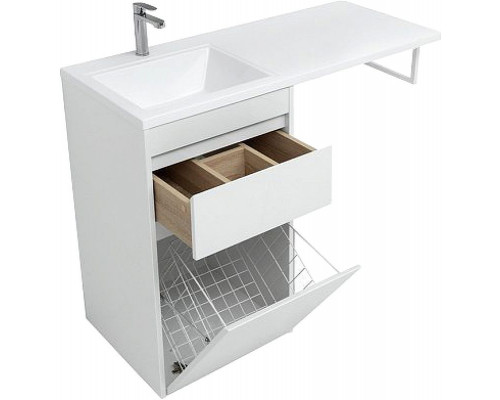 Заказать Тумба под раковину Aquanet Токио 110 239289 Белая в магазине сантехники Santeh-Crystal.ru