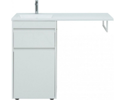 Заказать Тумба под раковину Aquanet Токио 110 239289 Белая в магазине сантехники Santeh-Crystal.ru