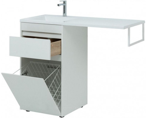 Заказать Тумба под раковину Aquanet Токио 110 239289 Белая в магазине сантехники Santeh-Crystal.ru