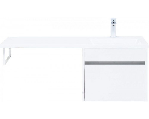 Приобрести Тумба под раковину Aquanet Токио 110 236915 подвесная Белая в магазине сантехники Santeh-Crystal.ru