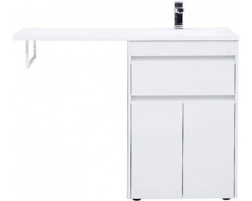 Приобрести Тумба под раковину Aquanet Токио 120 237745 Белая в магазине сантехники Santeh-Crystal.ru