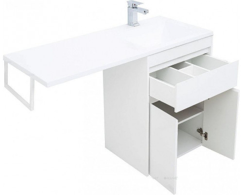 Приобрести Тумба под раковину Aquanet Токио 120 237745 Белая в магазине сантехники Santeh-Crystal.ru