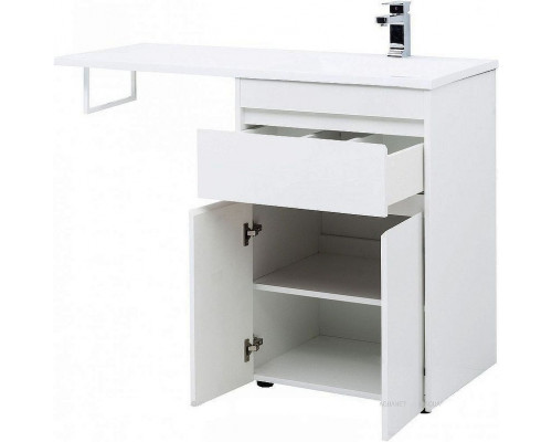 Приобрести Тумба под раковину Aquanet Токио 120 237745 Белая в магазине сантехники Santeh-Crystal.ru