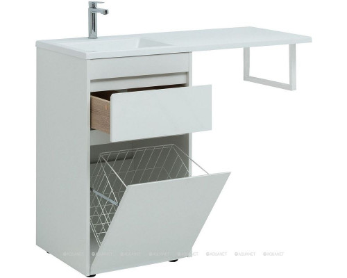 Купить Тумба под раковину Aquanet Токио 120 239290 Белая в магазине сантехники Santeh-Crystal.ru