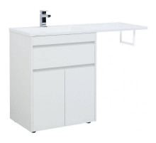 Тумба под раковину Aquanet Токио 130 237746 Белая