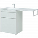 Тумба под раковину Aquanet Токио 130 239291 Белая