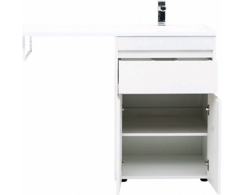 Купить Тумба с раковиной Aquanet Токио 120 R 239210 Белая в магазине сантехники Santeh-Crystal.ru