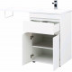 Купить Тумба с раковиной Aquanet Токио 120 R 239210 Белая в магазине сантехники Santeh-Crystal.ru