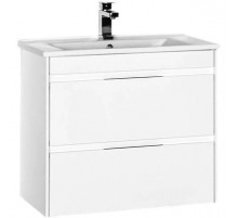 Тумба под раковину Aquanet Тулон 75 183395 подвесная Белая