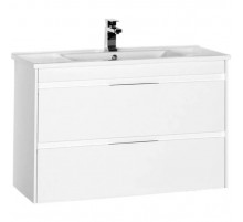 Тумба под раковину Aquanet Тулон 100 183396 подвесная Белая