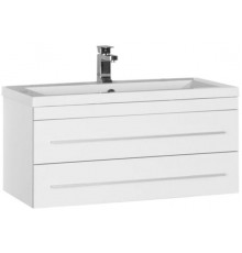 Тумба под раковину Aquanet Верона 90 172335 подвесная Белая