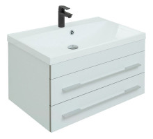 Тумба под раковину Aquanet Верона 75 272422 подвесная Белая матовая