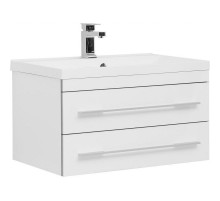 Тумба с раковиной Aquanet Верона 75 287672 подвесная Белая