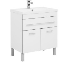 Тумба с раковиной Aquanet Верона 75 287670 Белая