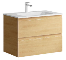 Тумба под раковину Aqwella Accent 60 ACC0106DZ подвесная Дуб золотой