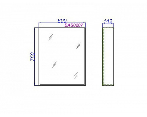 Santeh-Crystal.ru: Зеркало Aqwella Basic 60 BAS0207DZ Дуб золотой Приобрести Зеркало Aqwella Basic 60 BAS0207DZ Дуб золотой в магазине сантехники Santeh-Crystal.ru