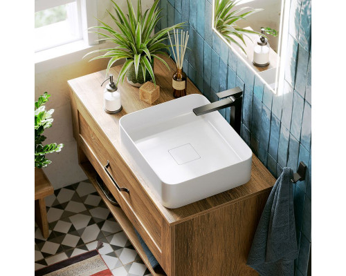 Купить Тумба под раковину Aqwella Craft 100 CRF0110DB подвесная Дуб балтийский в магазине сантехники Santeh-Crystal.ru