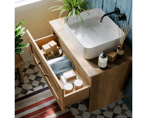 Заказать Тумба под раковину Aqwella Craft 60 CRF0106DB подвесная Дуб балтийский в магазине сантехники Santeh-Crystal.ru