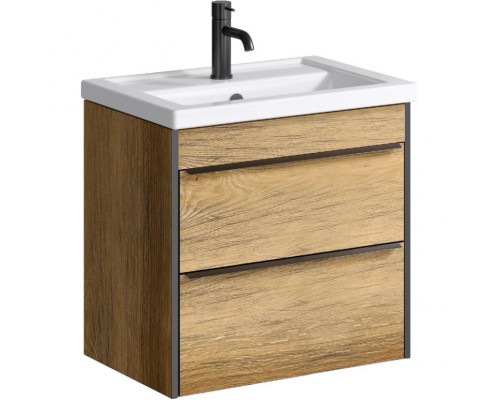 Приобрести Тумба под раковину Aqwella Fargo 60 FRG0106DB Дуб балтийский в магазине сантехники Santeh-Crystal.ru