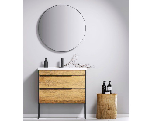 Купить Тумба под раковину Aqwella Fargo 70 FRG0107DB Дуб балтийский в магазине сантехники Santeh-Crystal.ru