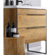 Приобрести Тумба под раковину Aqwella Fargo 100 FRG0110DB Дуб балтийский в магазине сантехники Santeh-Crystal.ru