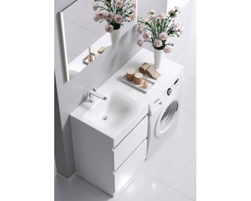 Купить Тумба под раковину Aqwella Form 115 FOR01052 Белая в магазине сантехники Santeh-Crystal.ru