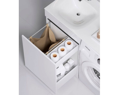 Приобрести Тумба под раковину Aqwella Form 115 FOR0105KR Белая в магазине сантехники Santeh-Crystal.ru