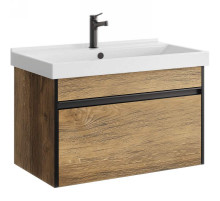 Тумба под раковину Aqwella Urban 80 URB0108DB подвесная Дуб балтийский