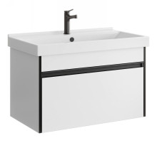 Тумба под раковину Aqwella Urban 80 URB0108W подвесная Белая