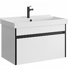 Тумба под раковину Aqwella Urban 80 URB0108W подвесная Белая