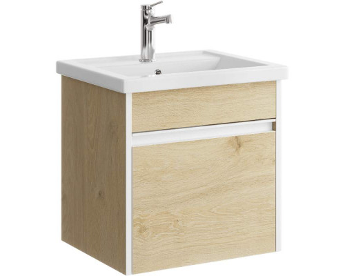 Купить Тумба под раковину Aqwella Urban 50 URB0105DD подвесная Дуб Давос в магазине сантехники Santeh-Crystal.ru