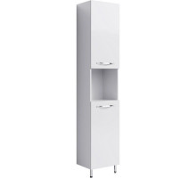 Шкаф пенал Aqwella Аллегро 40 Agr.05.04 Белый