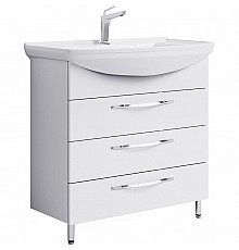 Тумба под раковину Aqwella Аллегро 105 Agr.01.10/3 Белая