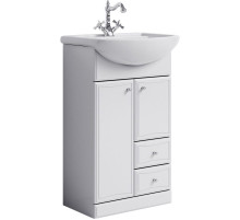 Тумба под раковину Aqwella Барселона 55 Ba.01.05/2 Белая