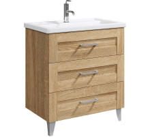 Тумба под раковину Aqwella Фостер 80 FOS01083DS Дуб сонома