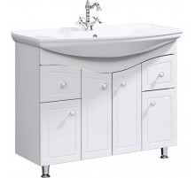 Тумба под раковину Aqwella Франческа 105 FR0110 Белая