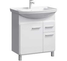 Тумба под раковину Aqwella Корсика 75 Т7м KOR0107 Белая