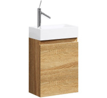 Тумба под раковину Aqwella Леон 40 Ln-MP.01.04/DS подвесная Дуб сонома