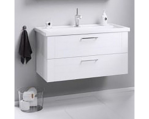 Заказать Тумба под раковину Aqwella Манчестер 80 MAN01082 подвесная Белый глянец в магазине сантехники Santeh-Crystal.ru