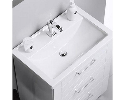 Заказать Тумба под раковину Aqwella Манчестер 100 MAN01103 Белый глянец в магазине сантехники Santeh-Crystal.ru