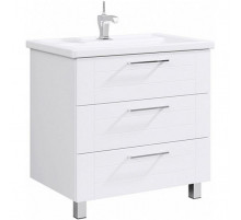 Тумба под раковину Aqwella Манчестер 70 MAN01073 Белый глянец