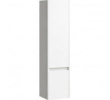 Шкаф пенал Aqwella Сити 35 SIT0535DK Дуб канадский Белый