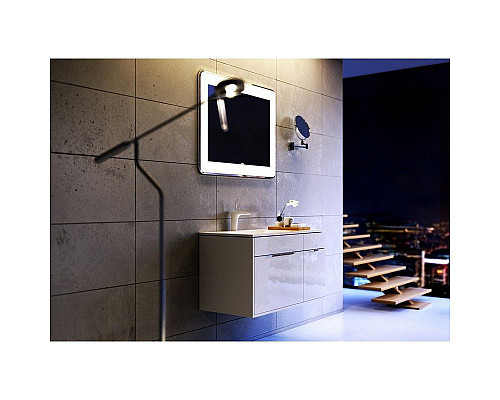 Приобрести Тумба под раковину Aqwella 5 Stars Malaga 90 Mal.01.09/L подвесная Белая в магазине сантехники Santeh-Crystal.ru