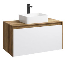 Корпус тумбы под раковину Aqwella 5 Stars Mobi 100 MOB0110DB подвесной Дуб балтийский