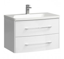 Тумба под раковину Aqwella 5 Stars Neringa 80 NER0108 подвесная Белая