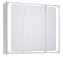 Зеркальный шкаф Aqwella 5 Stars Милан 80 Mil.04.08 Белый