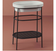 Консоль под раковину Artceram Fuori 60 ACA055 17 Черная матовая