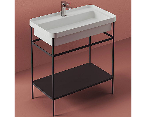 Santeh-Crystal.ru: Консоль под раковину Artceram Fuori 60 ACA056 17 Черная матовая Приобрести Консоль под раковину Artceram Fuori 60 ACA056 17 Черная матовая в магазине сантехники Santeh-Crystal.ru