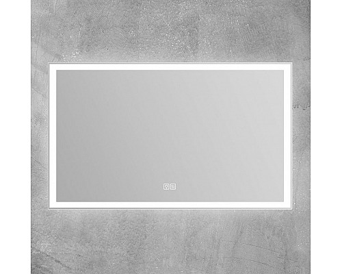 Заказать Зеркало BelBagno 100 SPC-GRT-1000-600-LED-TCH-WARM с подсветкой с подогревом с сенсорным выключателем в магазине сантехники Santeh-Crystal.ru