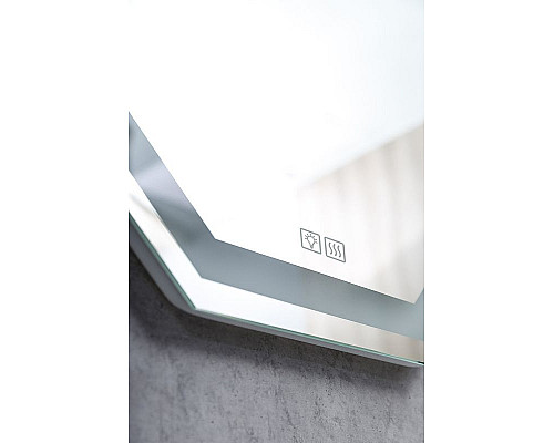 Заказать Зеркало BelBagno 80 SPC-OTT-800-800-LED-TCH-WARM с подсветкой с подогревом с сенсорным выключателем в магазине сантехники Santeh-Crystal.ru